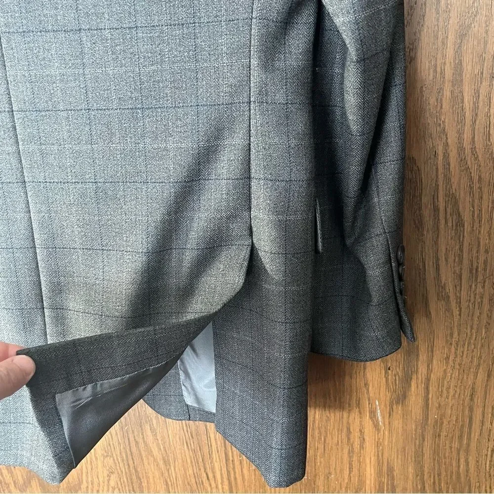 Pronto Uomo Gray Men's Blazer